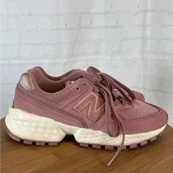 New Balance Womens WS574ATG Pink Lavender Sneaker Size 7.5 Comfort shoe walk run - Picture 4 of 16